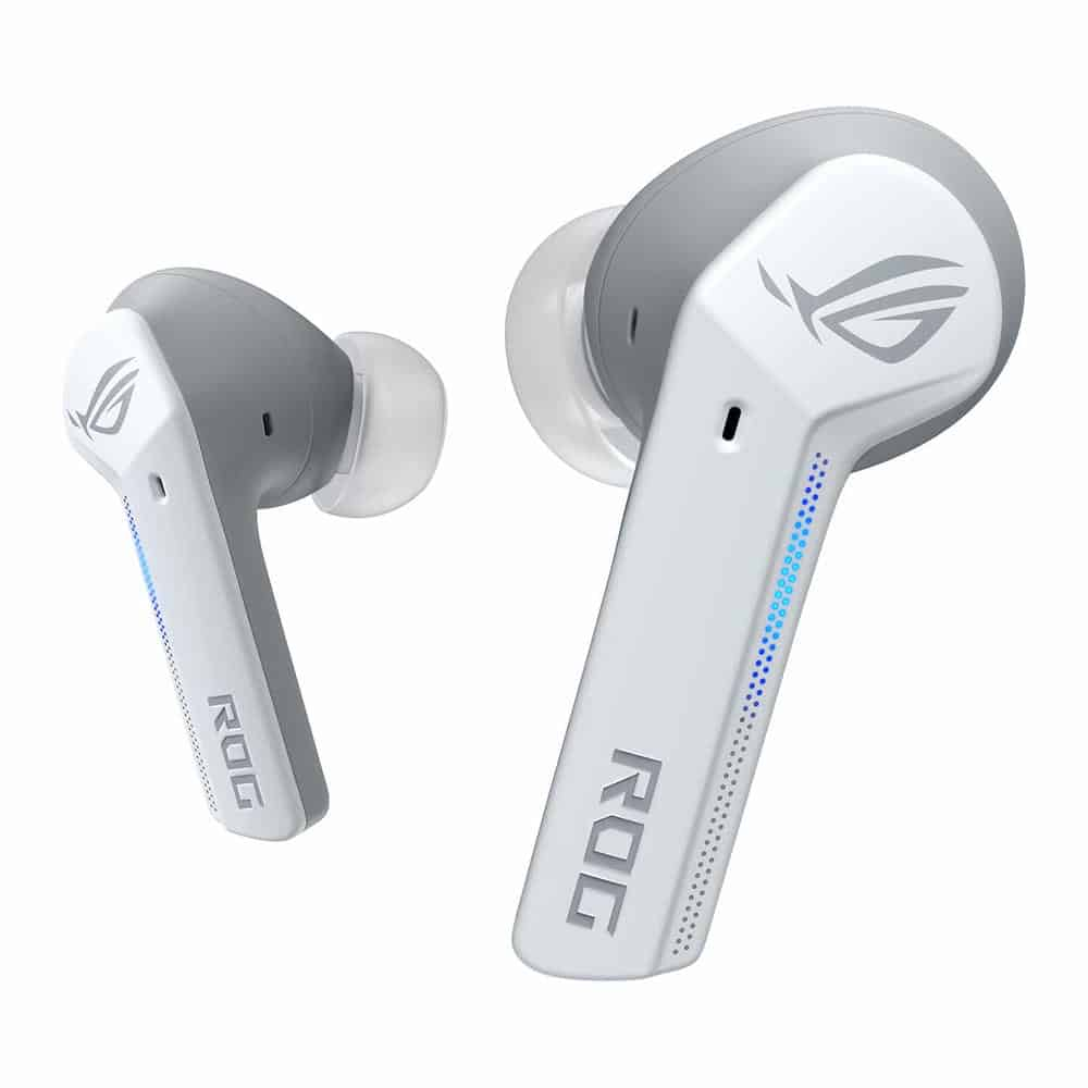 (image for) ASUS ROG Cetra True Moonlight White In-Ear Wireless Gaming Headphones